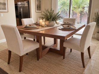Large Contemporary Wood Coffee Table – Heavy, Solid & Well Built