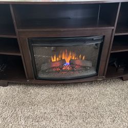 Fire Place TV stand
