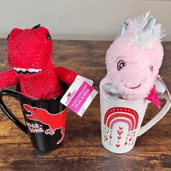 NEW w TAG Mug and Plush Combo just $5 each or $8 for both 