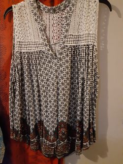 Large hippie top