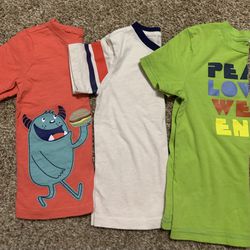 3- Like New Boys T-shirts Size 4T 