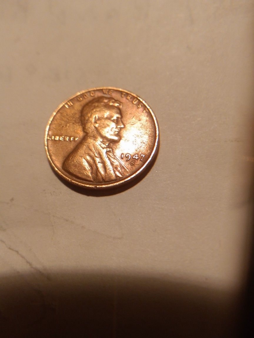 1947s Wheat Penny.