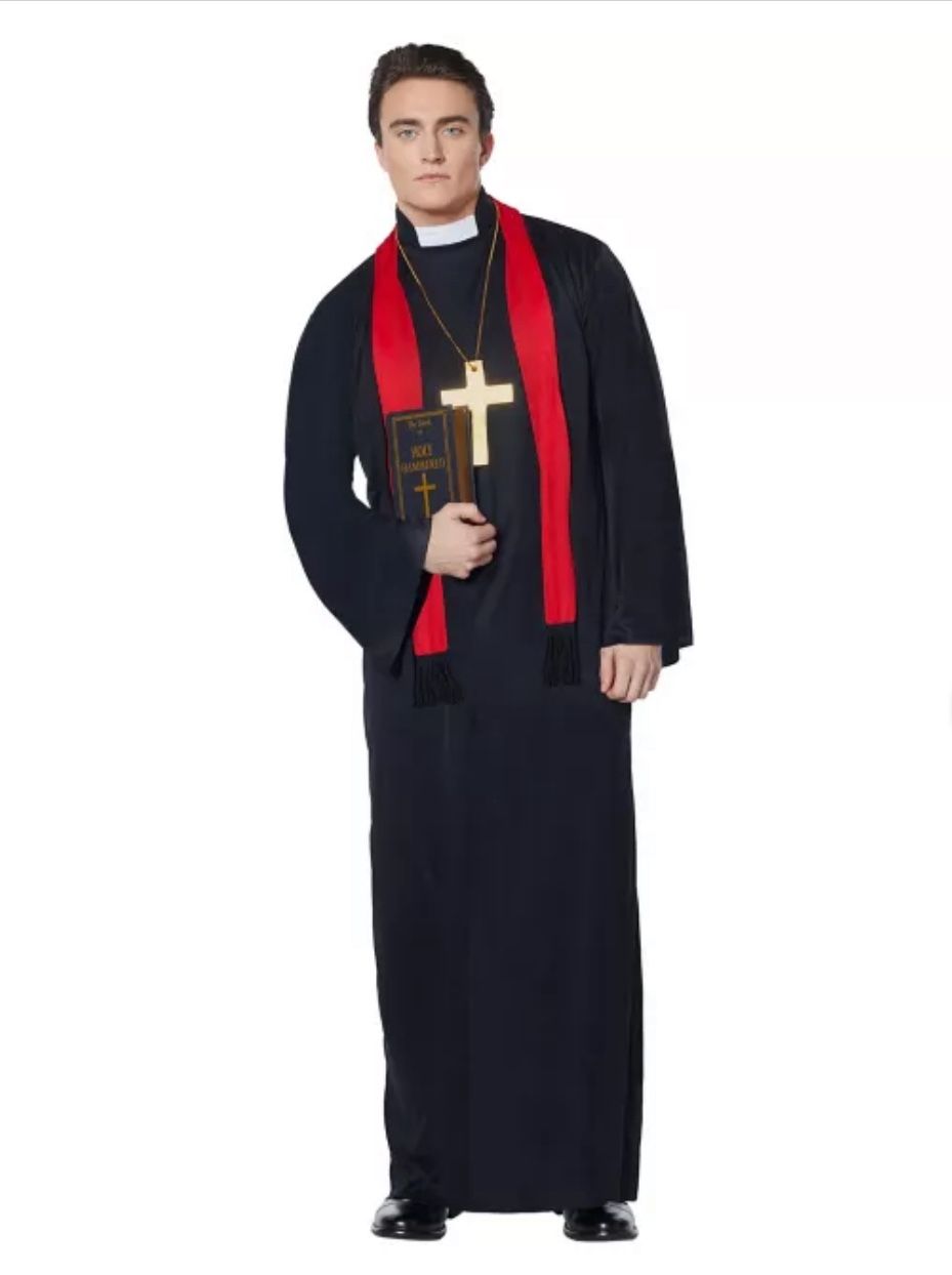 Adult Priest Costume Halloween