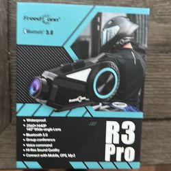 Used Freedconn R3 Pro Motorcycle Helmet Bluetooth