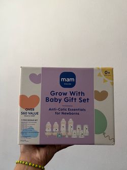 Mam Grow With Baby Anti-Colic Bottle Set