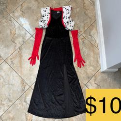 Cruella de Vil Halloween Women’s Costume SIZE:XS (SELLING FOR $10)