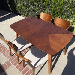 Mid-century modern dining table  $150