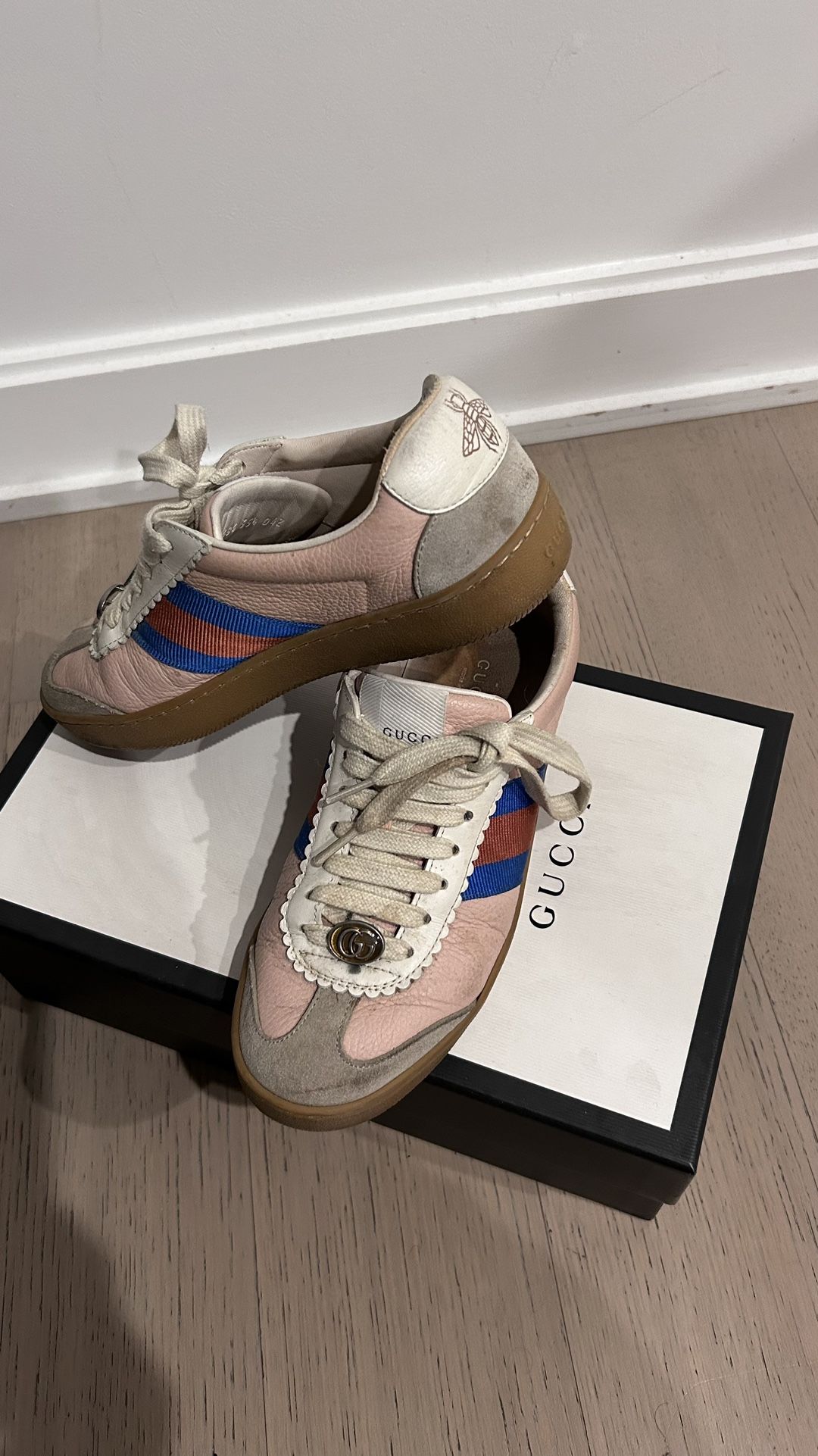 Gucci Shoes | Gucci Women’s Sneakers Size 5-5.5 Used 