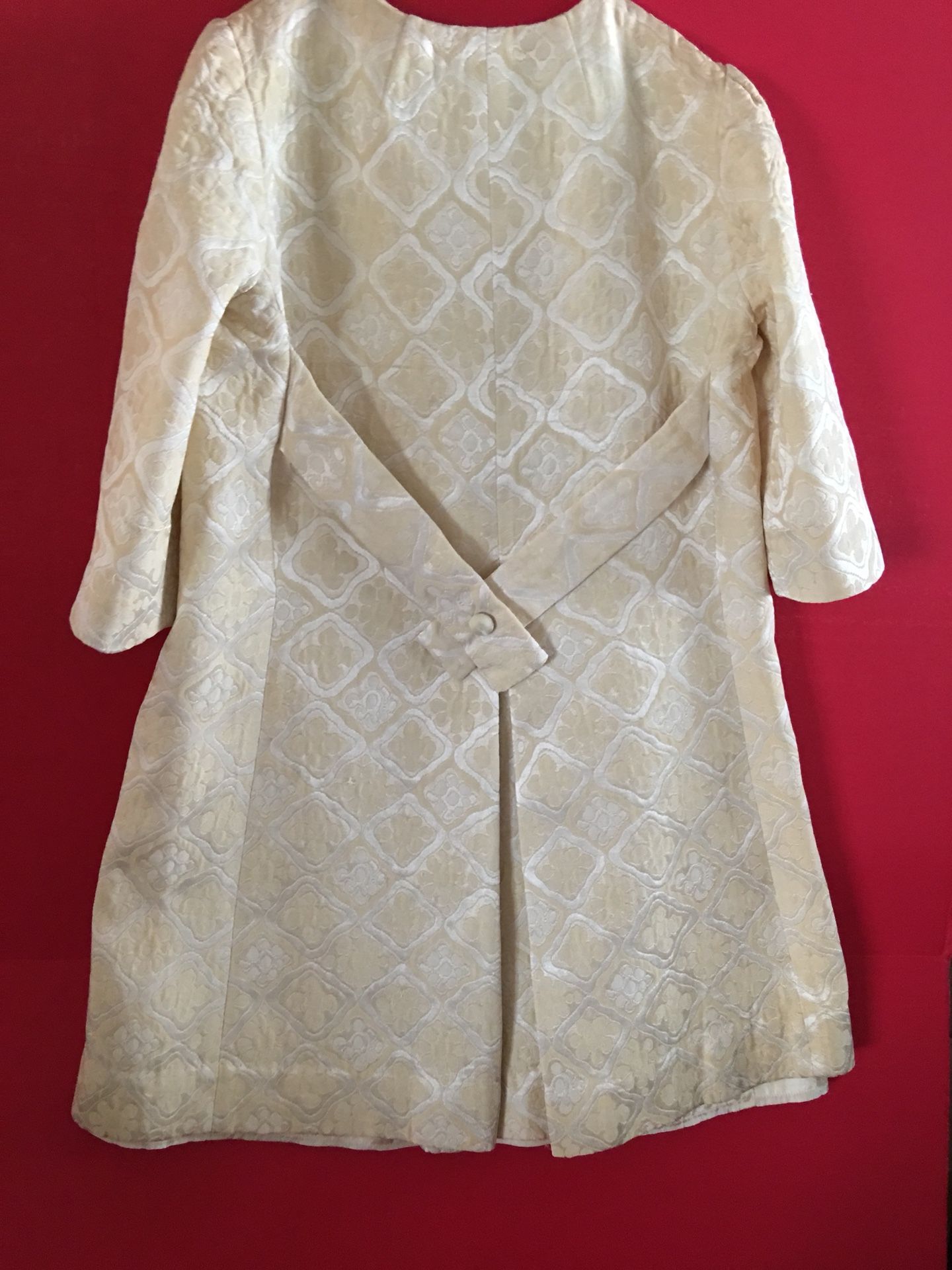 Adele Simpson Vintage Sample Dress &coat brocade