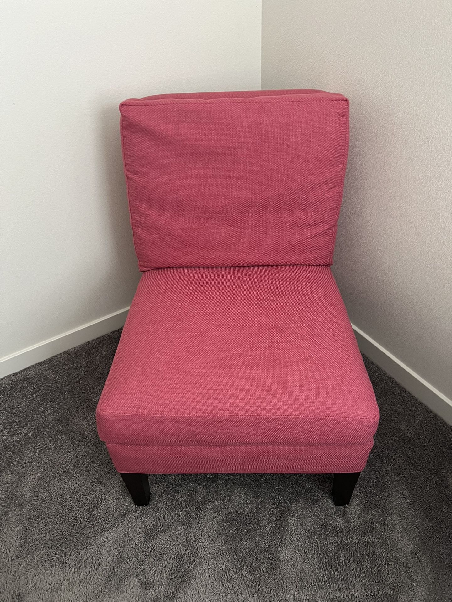 Jessica Charles Dark Pink Chair