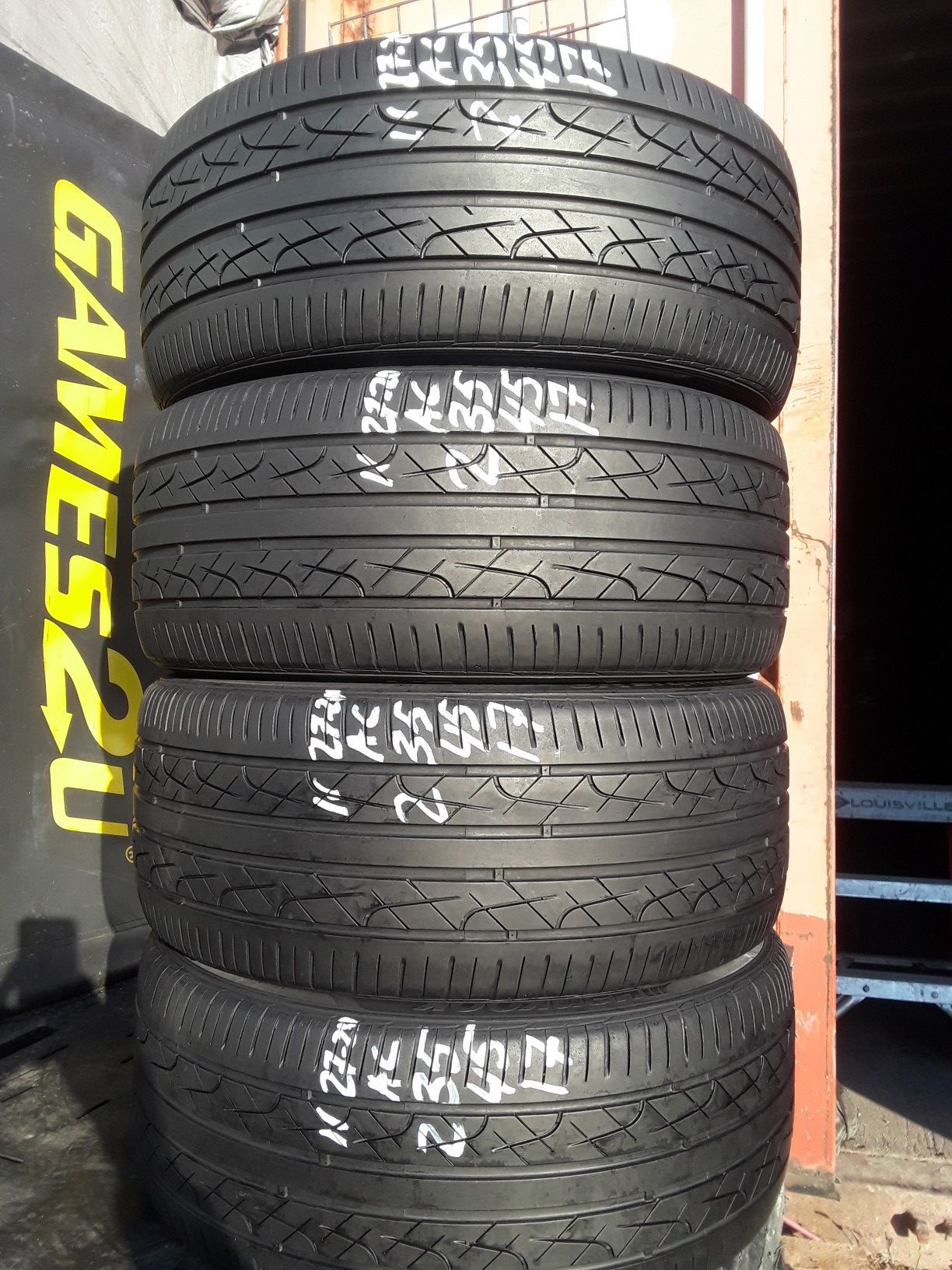 235/45-17 #4 tires