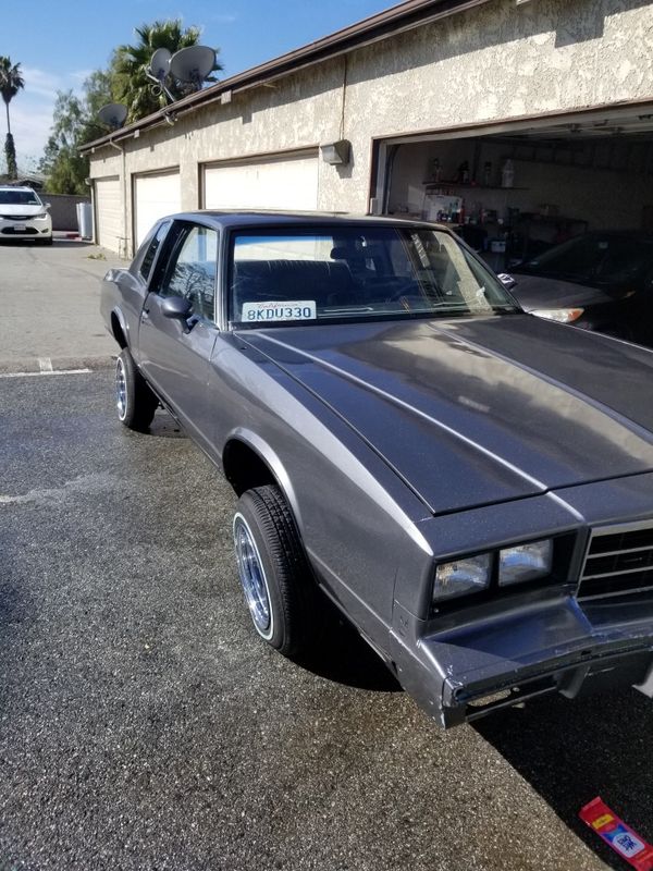 1982 CHEVY MONTE CARLO LOWRIDER for Sale in Moreno Valley, CA OfferUp