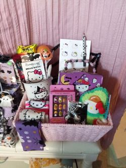 Hello Kitty Halloween Gift Basket Bundle