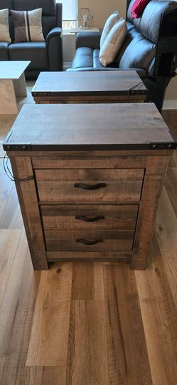 Ashley Furniture Nightstands with power