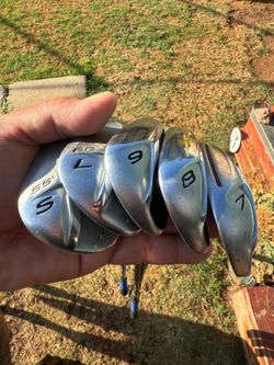 RBZ clubs 7-8-9-Lob-Sand