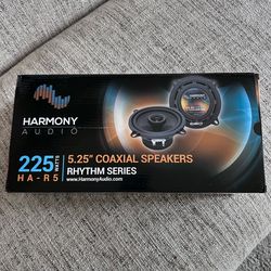 Harmony Audio 5 1/4 speakers