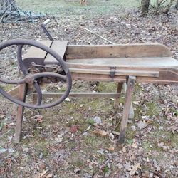 Barn Find Old Antique Feed Chopper