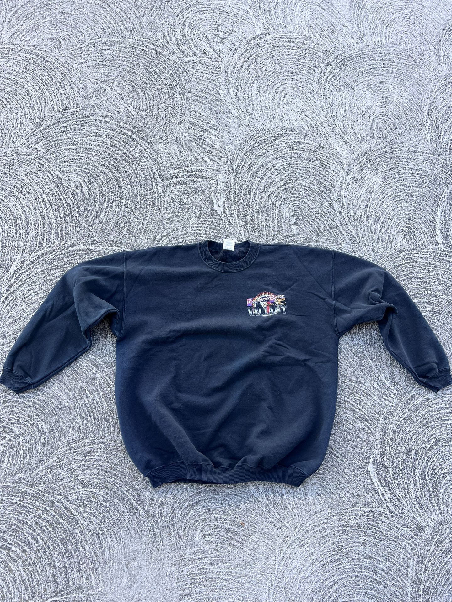 Vintage Renfrew Bros Racing Sweatshirt — “World’s Fastest Villain” Graphic Crewneck