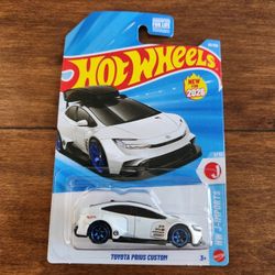 Hot Wheels Toyota Prius Custom White
