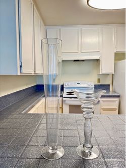 Two Glass Vases