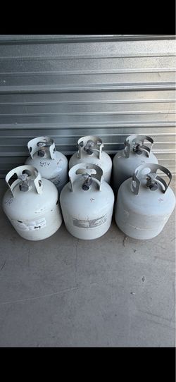 (6) 20 gallon FULL propane tanks