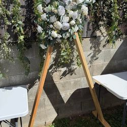 Wedding Decor Triangle