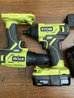 Ryobi Drill Set