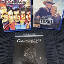 Blu-ray Tv Shows And Movies Series 