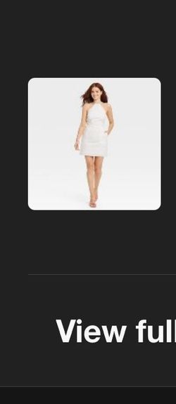 Target White Halter Dress