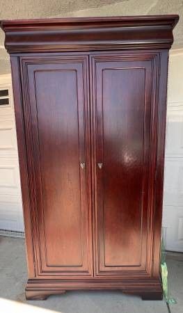Armoire with Shelves and/or Clothes Rod
