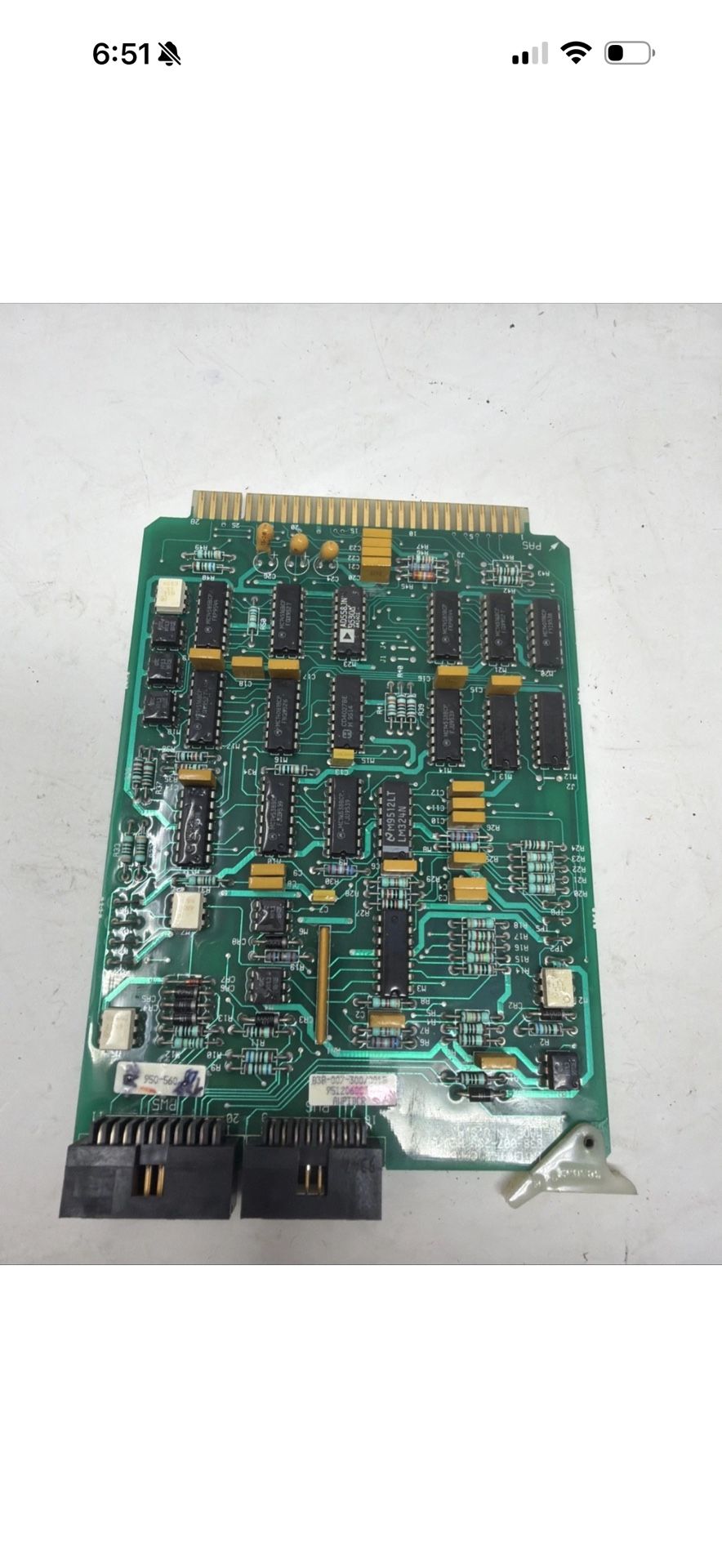 Raymond 838-007-300/001B 838-007-299 B Interface Card