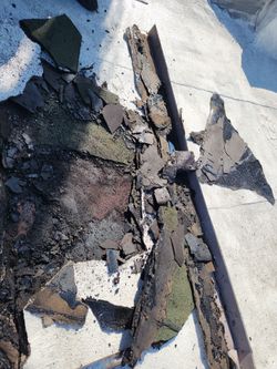 Tear off and plywood