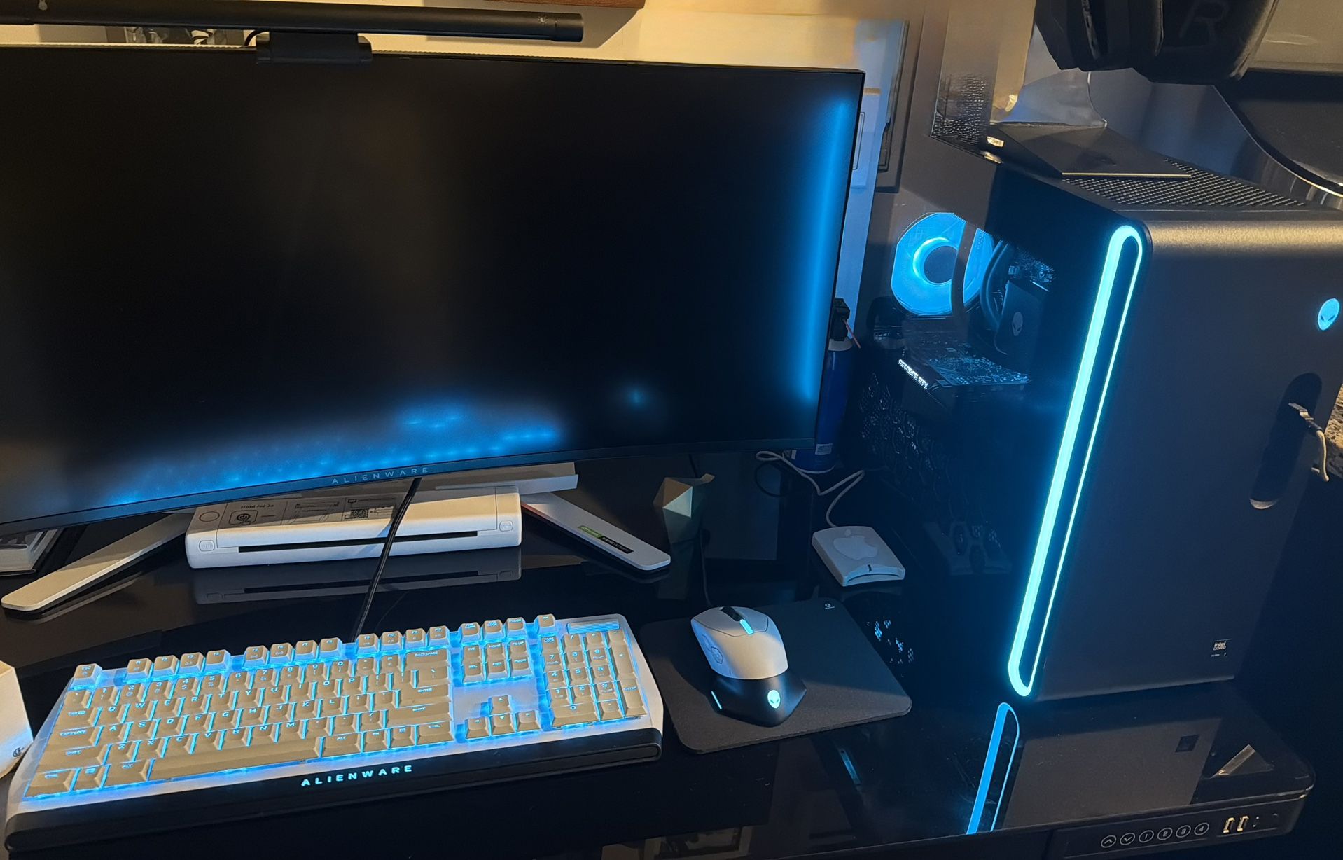 Alienware Aurora Gaming Desktop And 38” Alienware Monitor