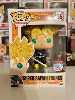 Super Saiyan Trunks NYCC 2016 Exclusive Funko Pop