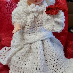 Crochet Bride Doll