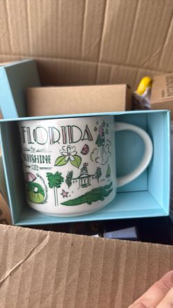 Starbucks cup Florida Texas LA Cozumel