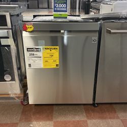 New Stainless Steel Dishwasher Smart ThinQ