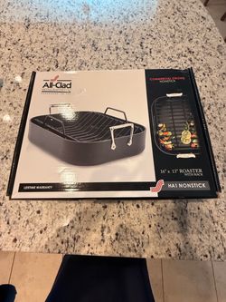 All-clad roaster with rack