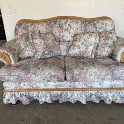 Estate Sale Lancaster California Item 9 Custom Loveseat