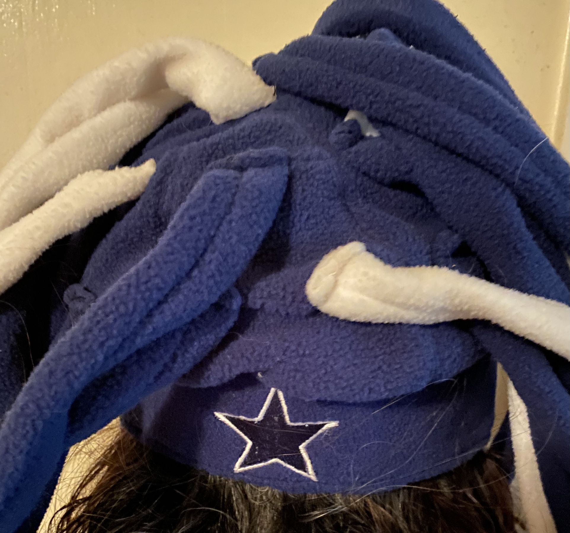 DALLAS COWBOYS RASTA HAT DREADS