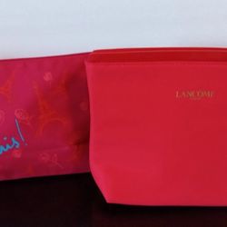 2 Lancome  Paris Eiffel Tower  Make Up  Bags