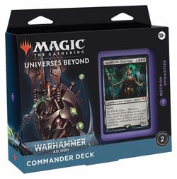 MTG Warhammer 40K Necron Dynasties Commander Deck Complete