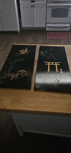 Asian Decorative Plaques 
