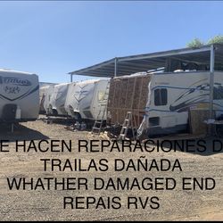 Water Damaged  Trailas Dañadas 