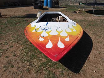Fiberglass boat shell ( dragon craft)