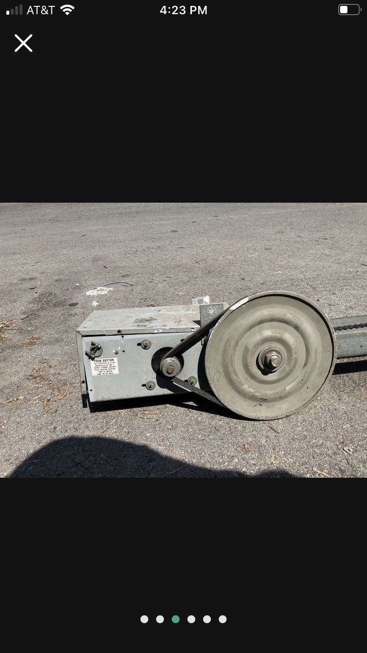 Industrial garage door openers will lift 12 foot door