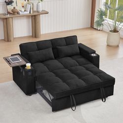 Sofa, recliner and bed