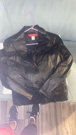 Anne Klein leather jacket