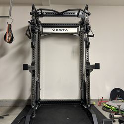 Vesta Fitness PRO SERIES 2-1 Ultimate Half Rack Functional Trainer/Gym Equipment/ Home Gym/ Fitness/ FREE DELIVERY 🚚 