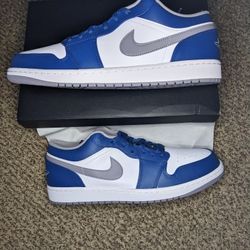 Air Jordan 1 Low True Blue Size 13m